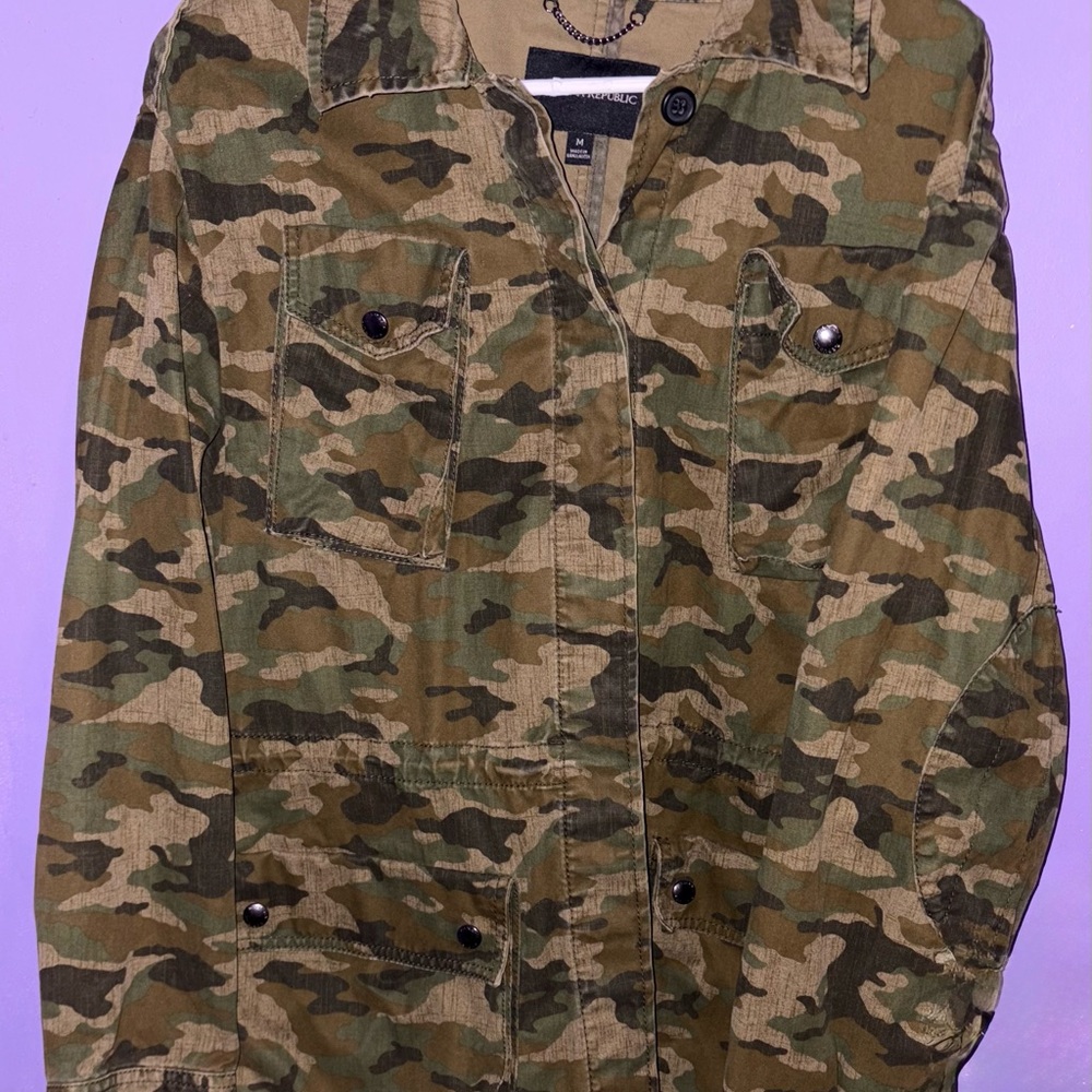 Banana Republic Camouflage Jacket